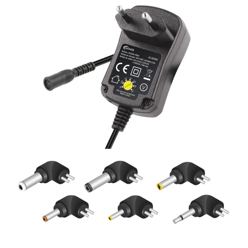 ALIMENTADOR UNIVERSAL 600mAh. ESTABILIZADO