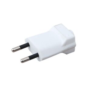 CLAVIJA BIPOLAR PLANA 10A 250V BLANCO