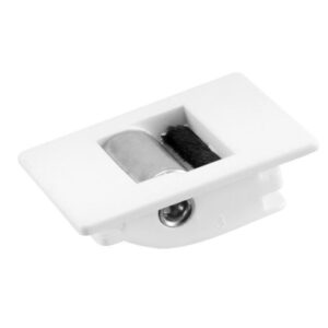 PASA CINTAS PERSIANAS BLANCO RODILLO METAL