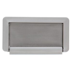 TIRADOR TARJETA CROMO MATE