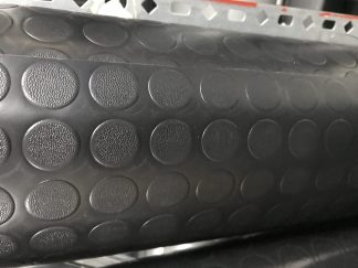 PAVIMENTO CIRCULOS NEGRO 1MT X 1,5MT 3 MM