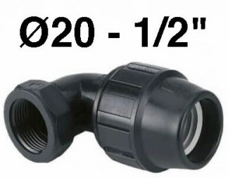 CODO HEMBRA 20-1/2 FITTING