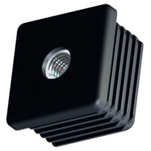 CONTERA CUA.INT.30MM.C/TUERCA M10 NEGRA