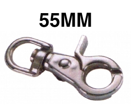 MOSQUETON ZAMAK 55 MM 3/8 Nº3