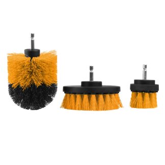 SET 3 CEPILLOS DE LIMPIEZA PARA TALADRO