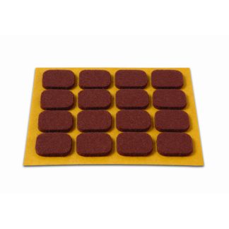 FIELTRO MARRON 16X20 MM (16 UDS)