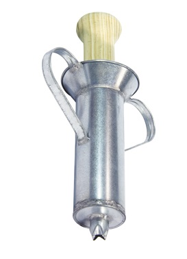 CHURRERA GALVANIZADA 195 MM. CON BOQUILLA