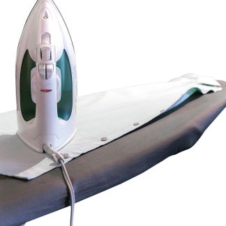 FUNDA MULETTON TABLA PLANCHAR ELASTICO 130X43CM GRIS