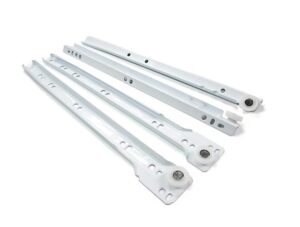 GUIA CAJON 450MM JUEGO BLANCO