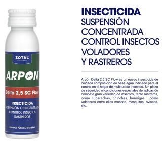 INSECTICIDA ARPON DELTA 2,5 SC FLOW 25 ML