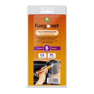 JUNTA PUERTA CHIMENEA Ø 6MM X 2.5 MT + PEGAMENTO