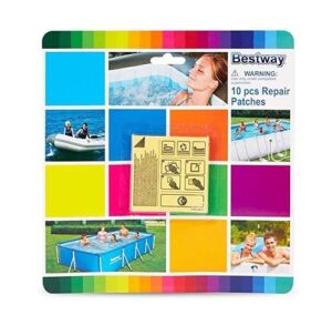 KIT REPARACION PISCINAS PARCHES BAJO AGUA (10UDS)