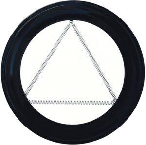 PLAFON ESTUFA VITRIFICADO Ø 100MM