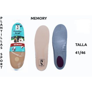 PLANTILLA GEL MEMORY 41-46 TR-21