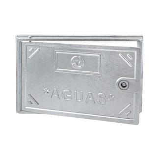 PUERTA CONTADOR AGUA 50X30 CM ALUMINIO