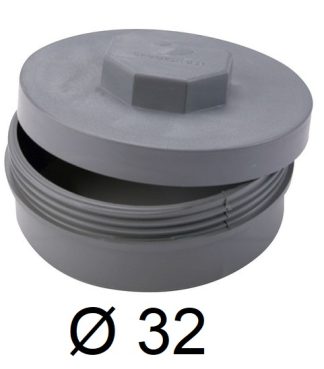 TAPON REGISTRO PVC Ø 32