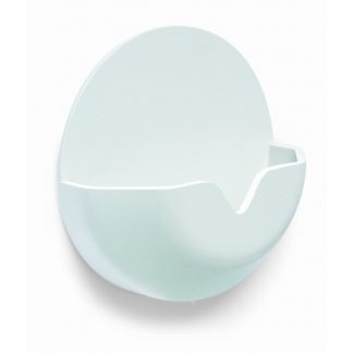 SOPORTE PARA TAPONES FREGADERAS Y BAÑERAS BLANCO (1 UD)