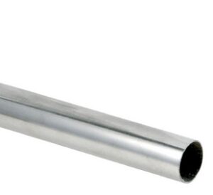 TUBO BARRA CORTINA REDONDO CROMADA 16MM 1MT.