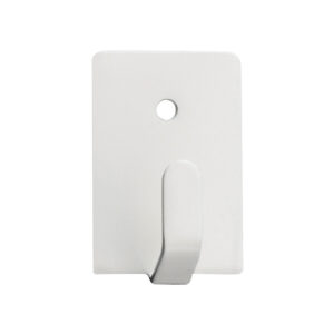 COLGADOR ADHESIVO BLANCO BL.4 UDS
