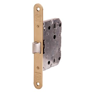 PICAPORTE UNIFICADO LATONADO C/REDONDO 70/50