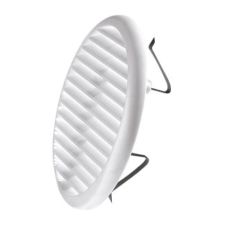 REJILLA VENTILACION EMPOTRAR REDONDA CON MUELLE Ø 140 MM
