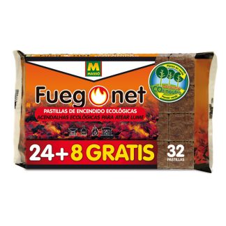 PASTILLAS ECOLOGICAS ACEITE VEGETAL 32 UDS