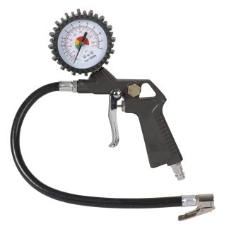 HINCHADOR CON MANOMETRO CONEXION RAPIDA 1/4"