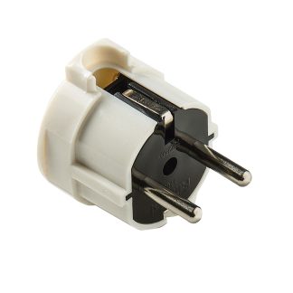 CLAVIJA LATERAL 4.8MM TT 16A-250V BLANCO