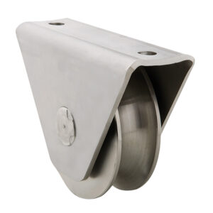 POLEA HIERRO CON CAJA Ø 80 CANAL 20 MM