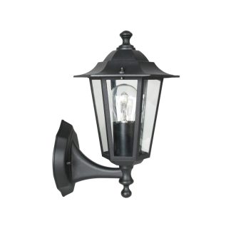 APLIQUE EXTERIOR CLASSIC 60W ASCENDENTE NEGRO