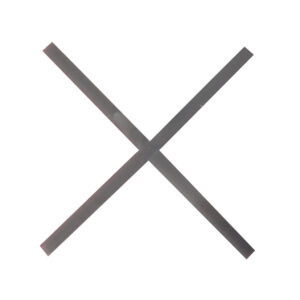 CRUCETAS JUNTAS 1MM 300UDS.