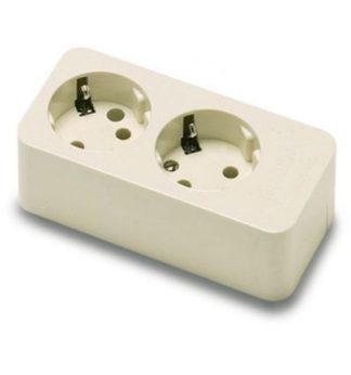 BASE ENCHUFE 2 TOMAS 16 A.