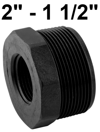 TUERCA REDUCCION PE M-H 2"- 1- 1/2" FITTING