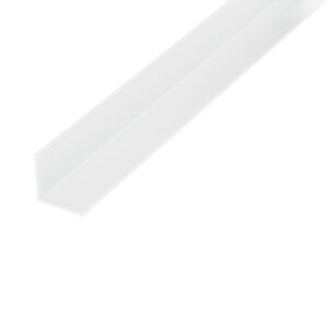 ANGULO 25x25 MM-1MT PVC BLANCO
