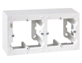 CAJA DOBLE SUPERFICIE S-10 BLANCO