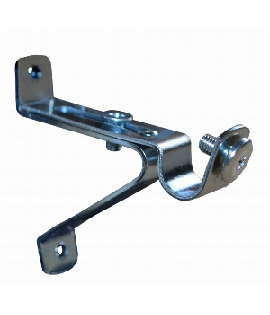 SOPORTE Nº8 FRENTE EXTENSIBLE CROMADO 16MM