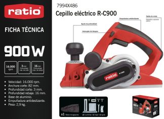 CEPILLO ELECTRICO 900W