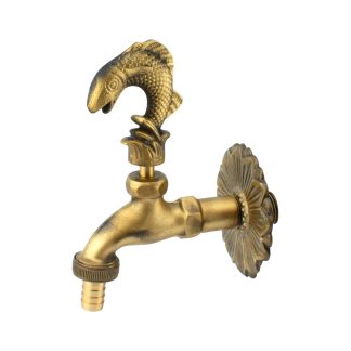 GRIFO DECORATIVO LATON PEZ