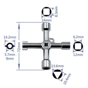 LLAVE PUERTA CONTADOR UNIVERSAL ÇÇ