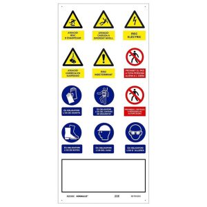 CARTEL MULTIPLE VERTICAL  500X900MM