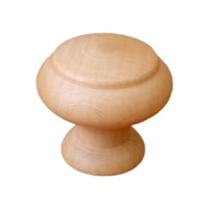 POMO DE Ø 40 HAYA LACADO NATURAL