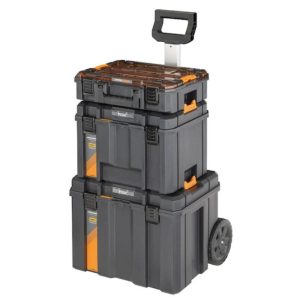 Torre TSTAK DEWALT edición McLaren (Almacenaje Móvil+Caja Profunda + Organizador)