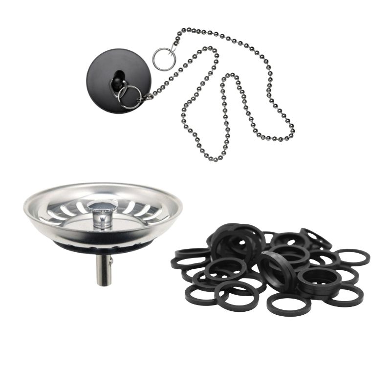 JUNTAS, ABRAZADERAS, TAPONES, REJILLA