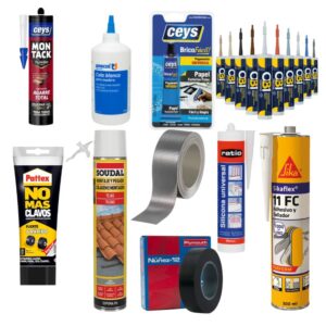 ADHESIVOS Y SILICONAS