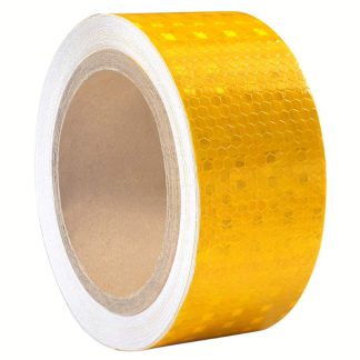 CINTA ADHESIVA AMARILLA REFLEXTANTE N2 50MMX5MT