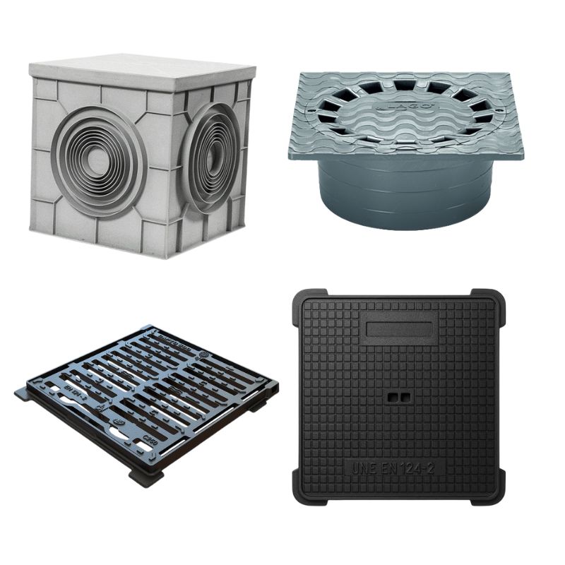 REGISTROS SANEAMIENTO Y PLUVIALES