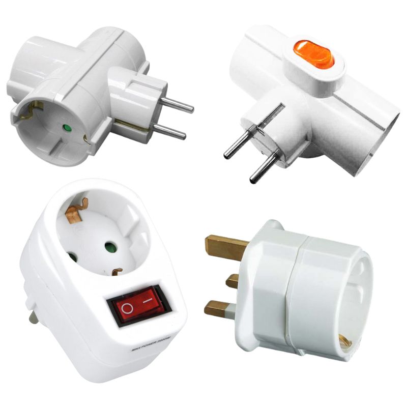 LADRON ENCHUFES Y ADAPTADORES