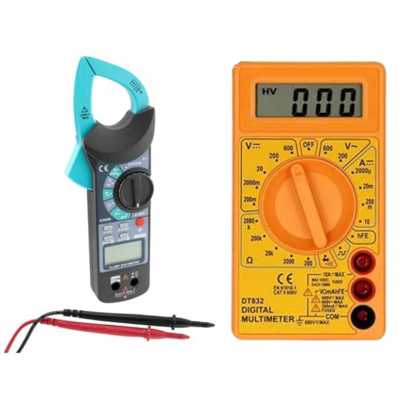 PINZAS AMPERIMETRICAS DETECTORES VOLTAJE