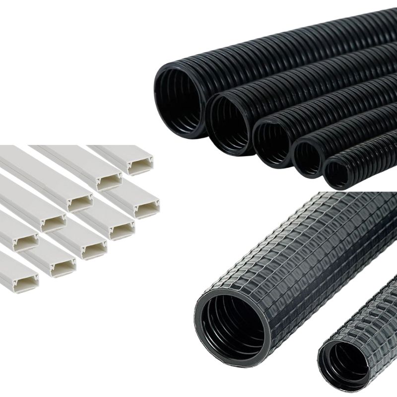 TUBOS CORRUGADOS Y CANALETAS